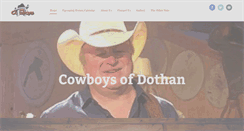 Desktop Screenshot of cowboysofdothan.com