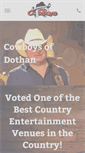 Mobile Screenshot of cowboysofdothan.com